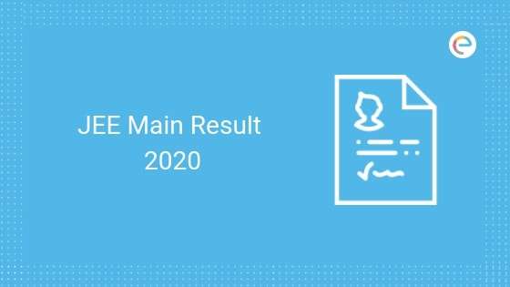 JEE Main Result 2020