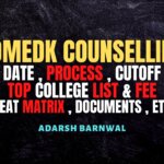 Comedk Counselling 2022 : Top College , Dates , Fee Structure , Documents , Cutoff