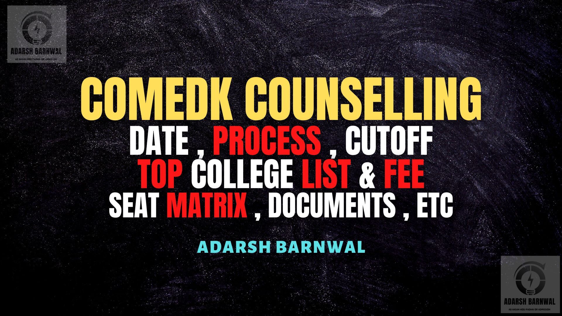 Comedk Counselling : Dates , Top College , Fee Structure , Documents , Cutoff , Registration 2024-2025