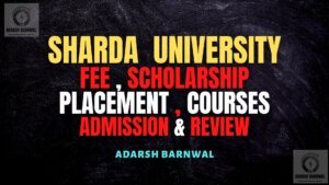 Sharda University Noida : Fees , Admission , Placement , Courses , Campus , Ranking , Cutoff 2026-2027