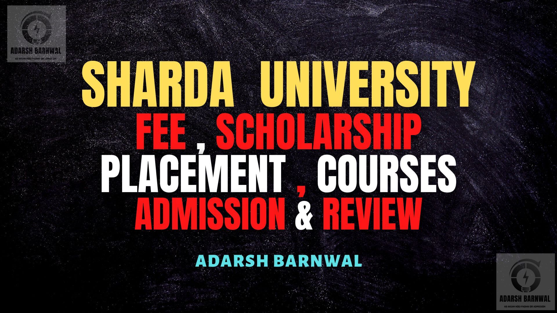 Sharda University : Fees , Admission , Placement , Courses , Campus Tour