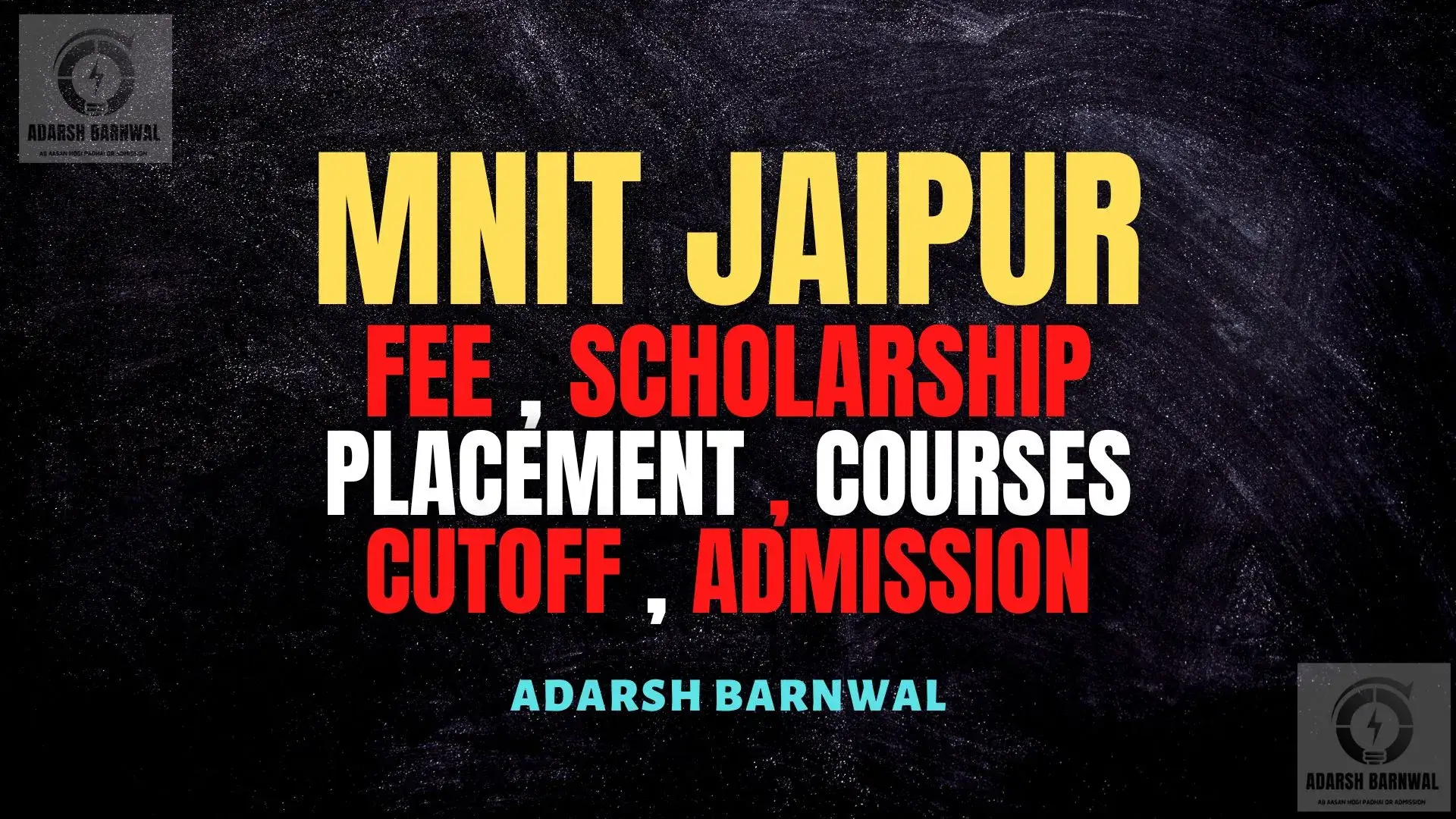 MNIT Jaipur : Fees , Ranking , Cutoff , Placement , Courses , Admission 2023-2024