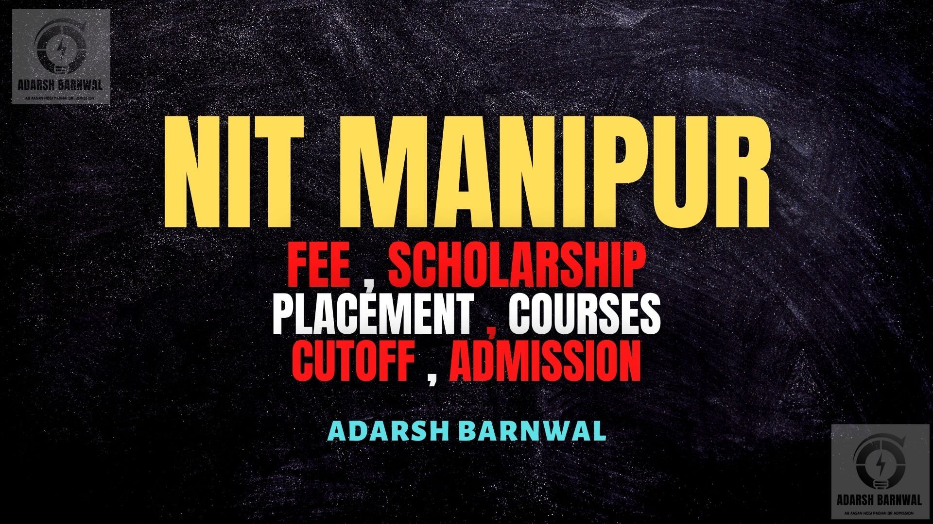 NIT Manipur : Cutoff , Placement , Ranking , Courses , Admission , Fees 2024-2025