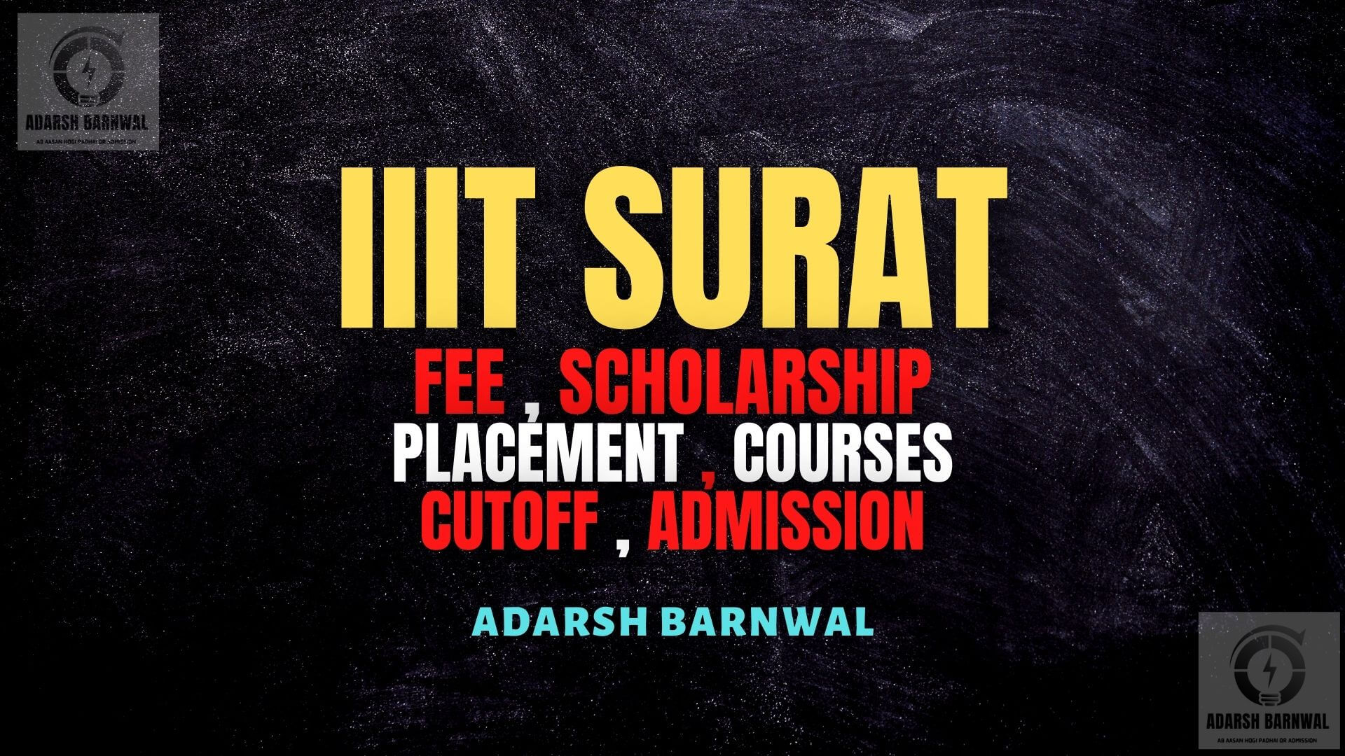 IIIT SURAT : Cutoff , Placement , Ranking , Courses , Admission , Fees 2025-2026