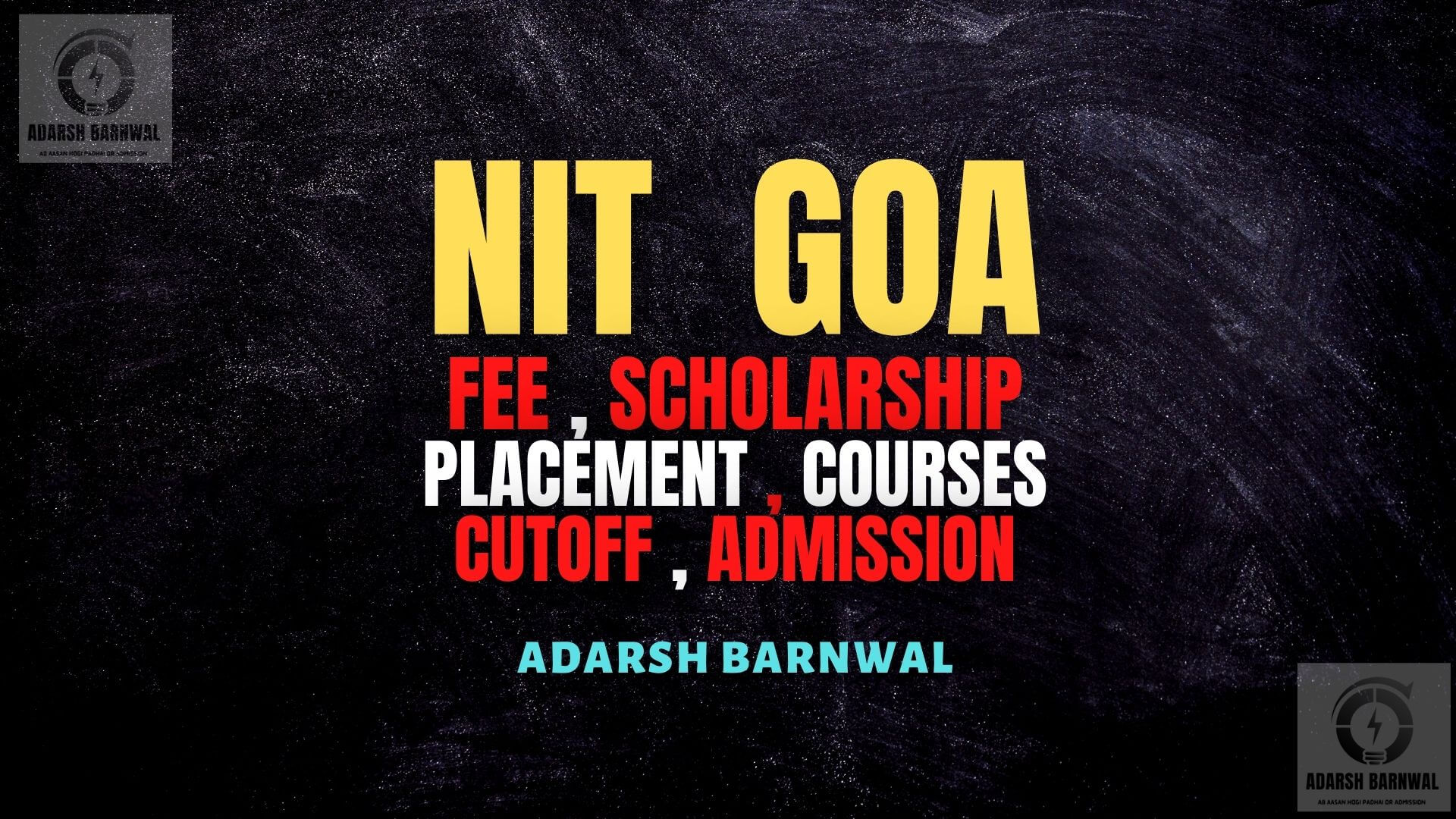 NIT Goa : Cutoff , Placement , Ranking , Fees , Courses , Admission 2025-2026