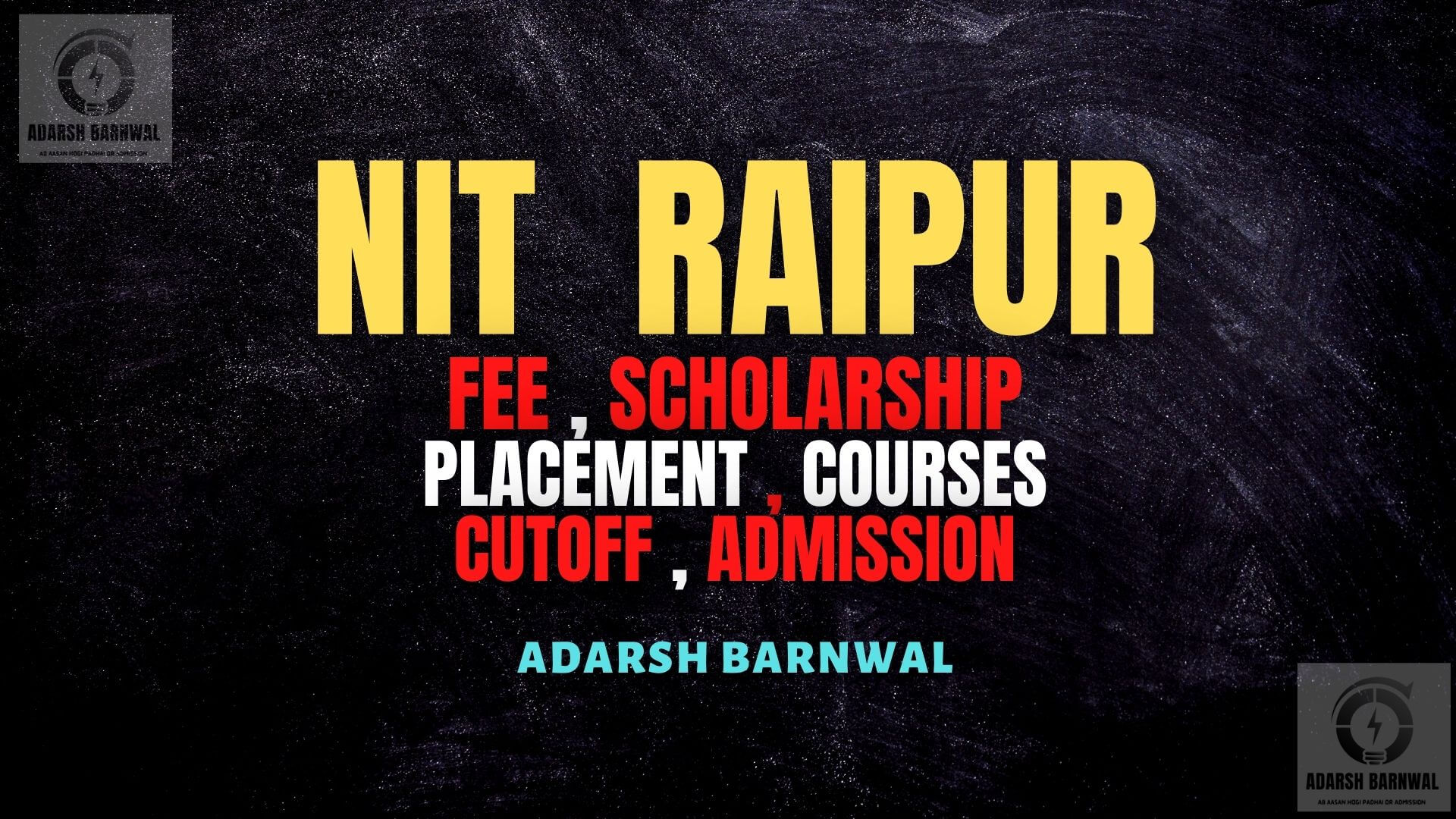 NIT Raipur : Cutoff , Placement , Ranking , Fees , Courses , Admission 2024-2025