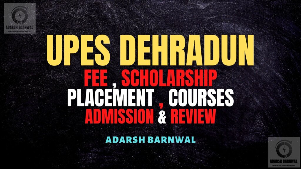 Upes dehradun