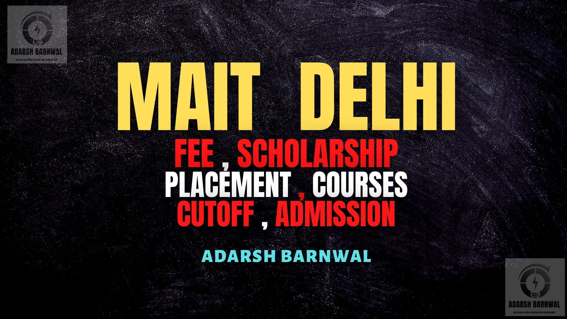 MAIT Delhi ( Maharaja Agrasen Institute of Technology ) : Cutoff , Placement , Ranking , Admission , Courses , Fees 2024-2025