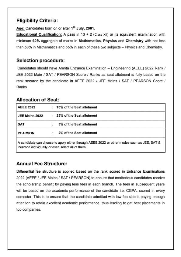 AEEE 2025-2026 : Syllabus , Exam pattern , Important Chapters , PYQs , Exam date , Cutoff , Amrita University 15 image 3