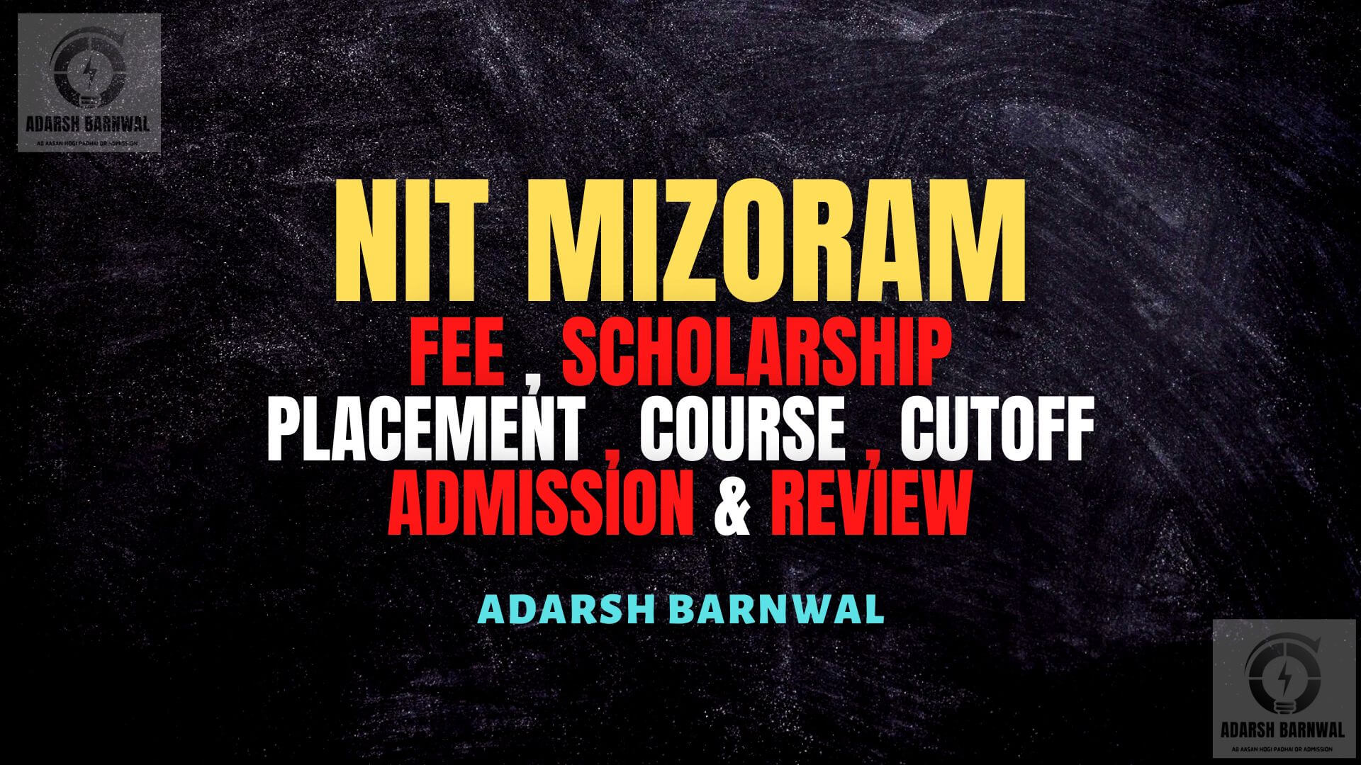 NIT Mizoram : Cutoff , Placement , Ranking , Courses , Admission , Fees 2025-2026