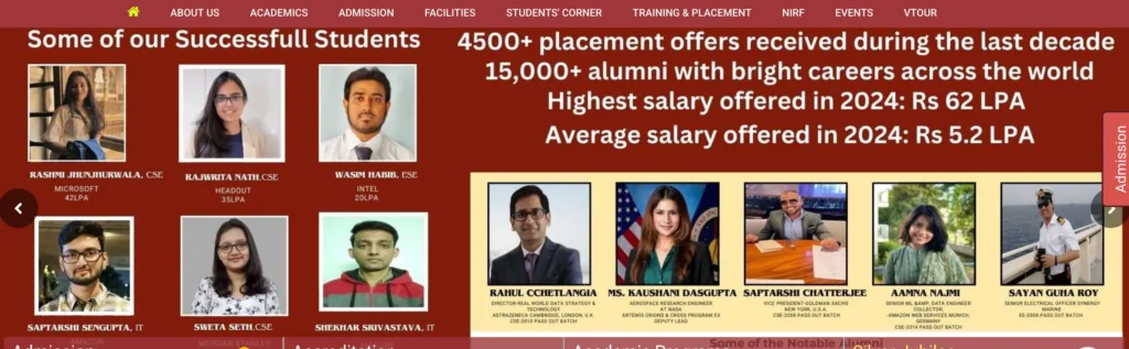 NSEC Kolkata Placement 2025-2026