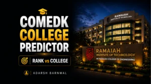 Comedk College Predictor Free by Adarsh barnwal Comedk / KCET Rank vs College