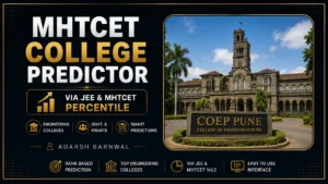 MHT CET College Predictor. MhtCet College Vs JEE Mains & MHT CET Percentile / Rank