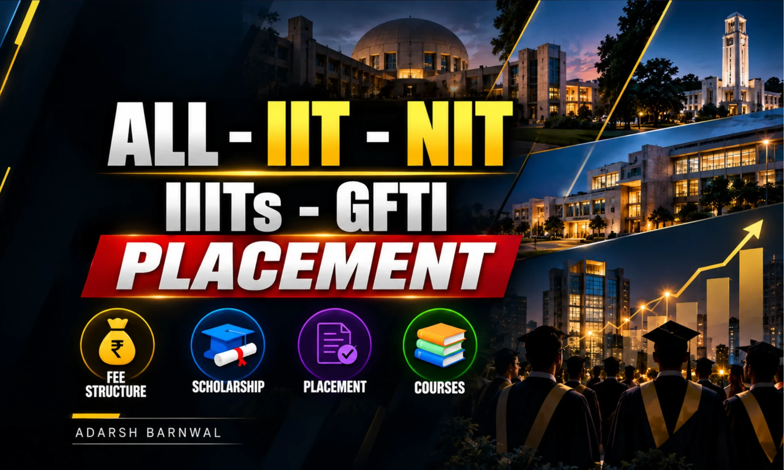 NIT, IIT, IIIT & GFTI Placement Stats, NIRF Ranking, Median & Average Salary, Cutoff, and JoSAA College Preference Guide